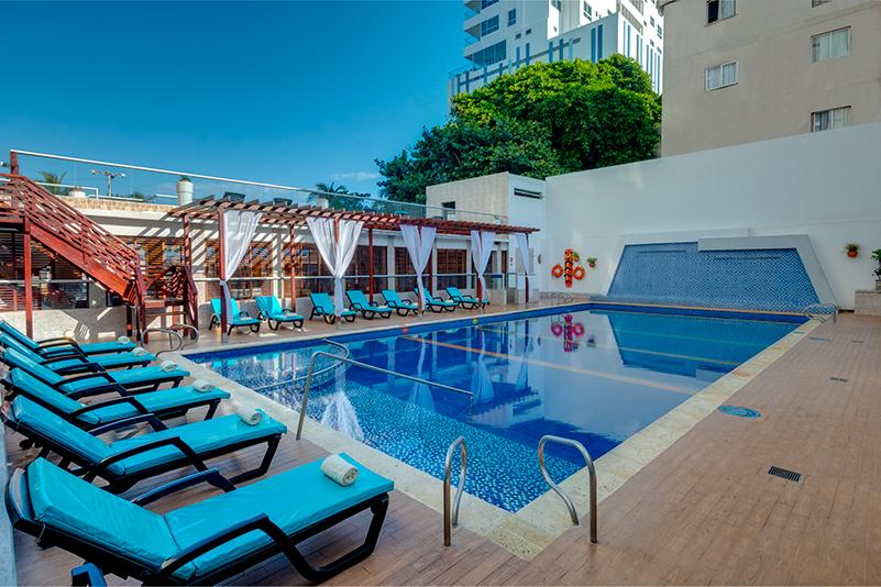 ドラド プラザ ホテル Cartagena エクステリア 写真